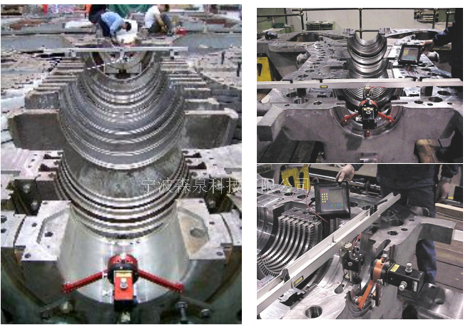 汽機(jī)隔板同心度和中分面平面度測(cè)量